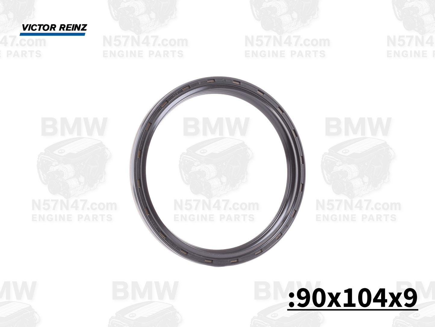 Victor Reinz 81-39379-00 Rear Crankshaft Seal 90x104x9
