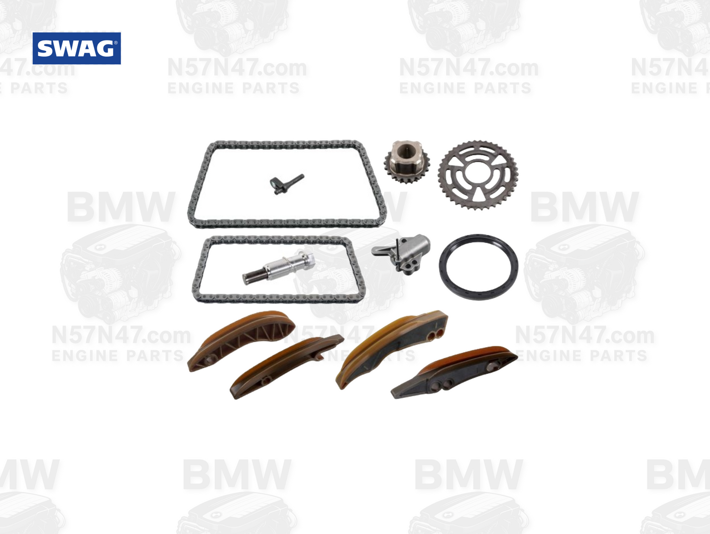 SWAG 20102040 BMW N57 Timing Chain Kit