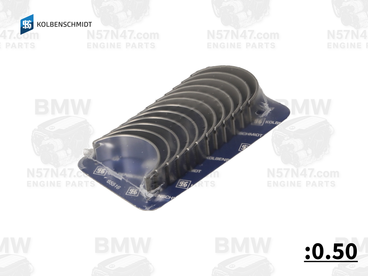Kolbenschmidt 77952620 0.50 BMW N57 Connecting Rod Bearings 0.50
