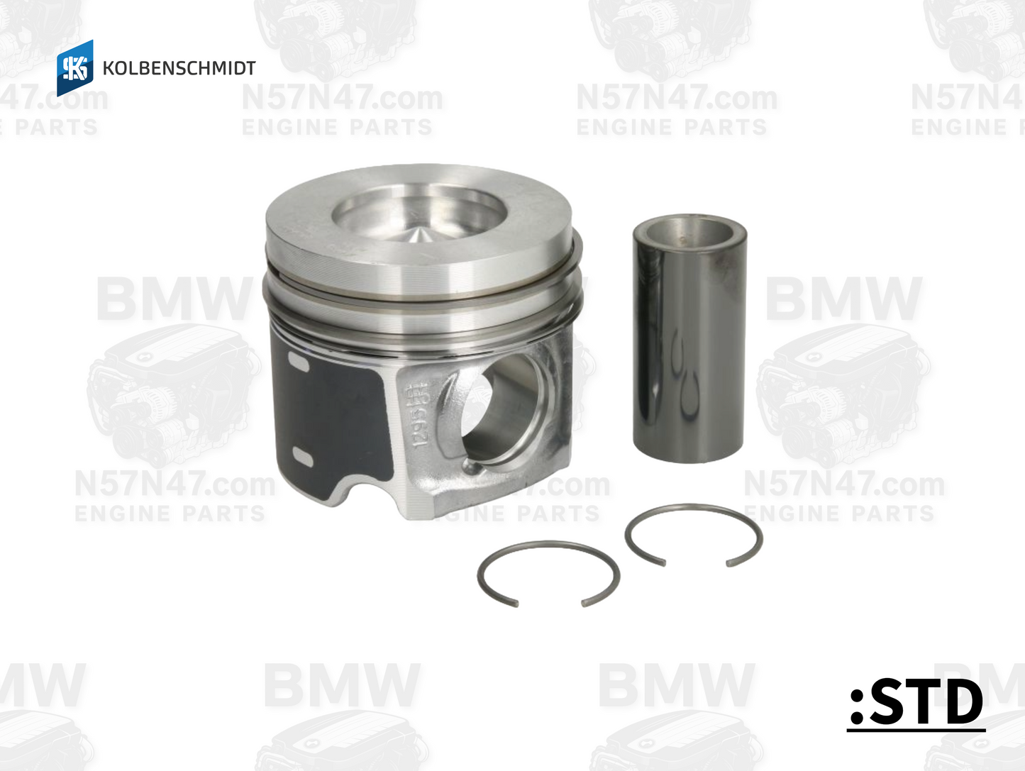 Kolbenschmidt 41268600 BMW N57 Piston STD