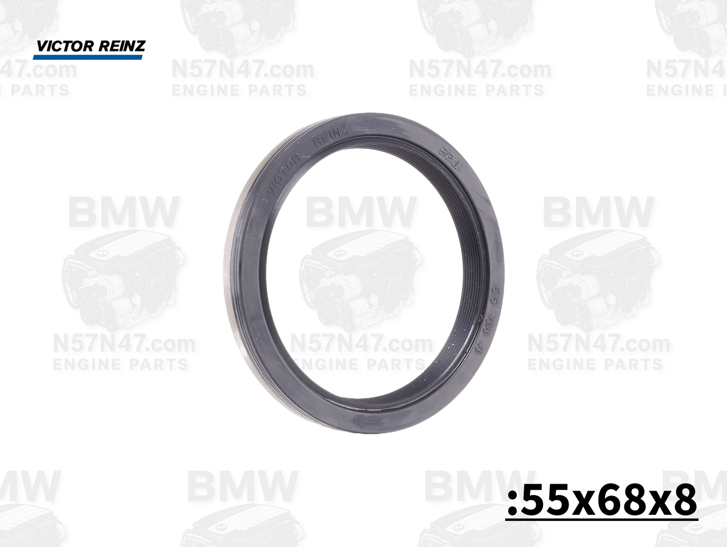 Victor Reinz 81-39382-00 Front Crankshaft Seal 55x68x8