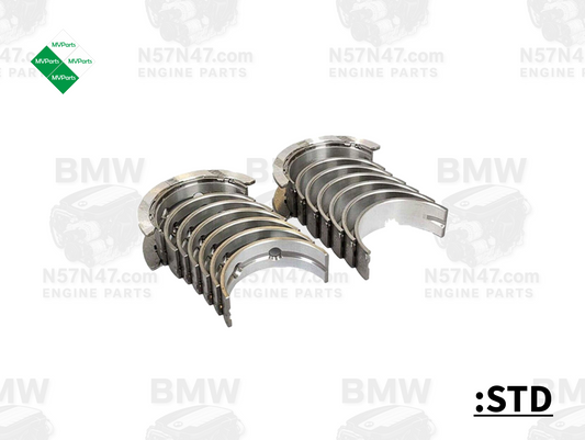 MV Parts BMW N57 Crankshaft Main Bearing Set STD