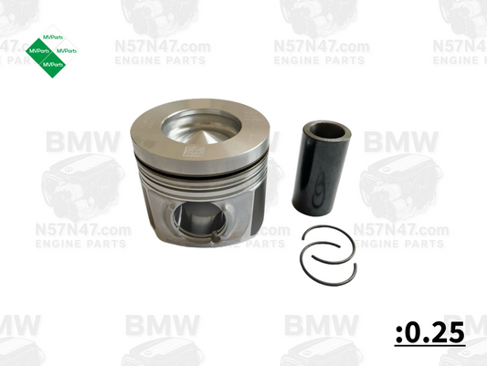 MV Parts BMW N57 Piston 0.25