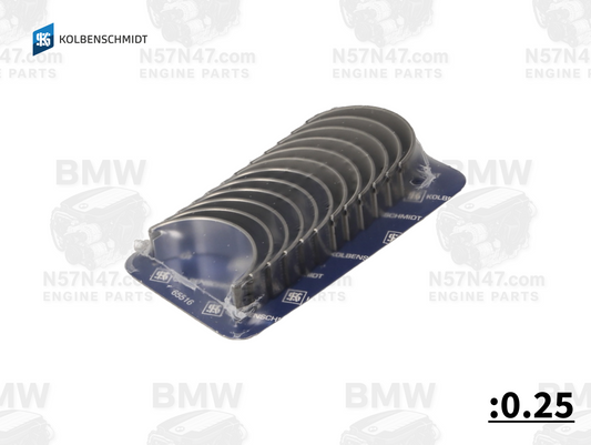Kolbenschmidt 77952610 0.25 BMW N57 Connecting Rod Bearings 0.25